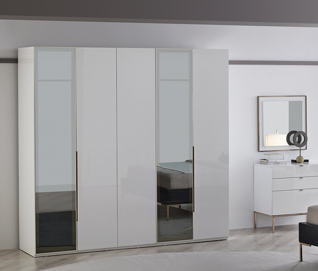 Legato White Wardrobe