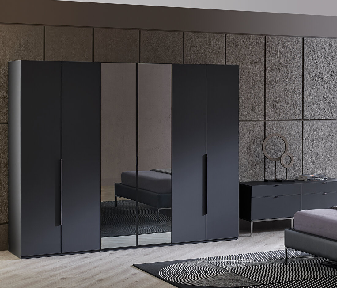 Legato Black Wardrobe