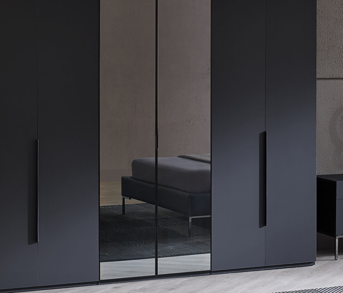 Legato Black Wardrobe
