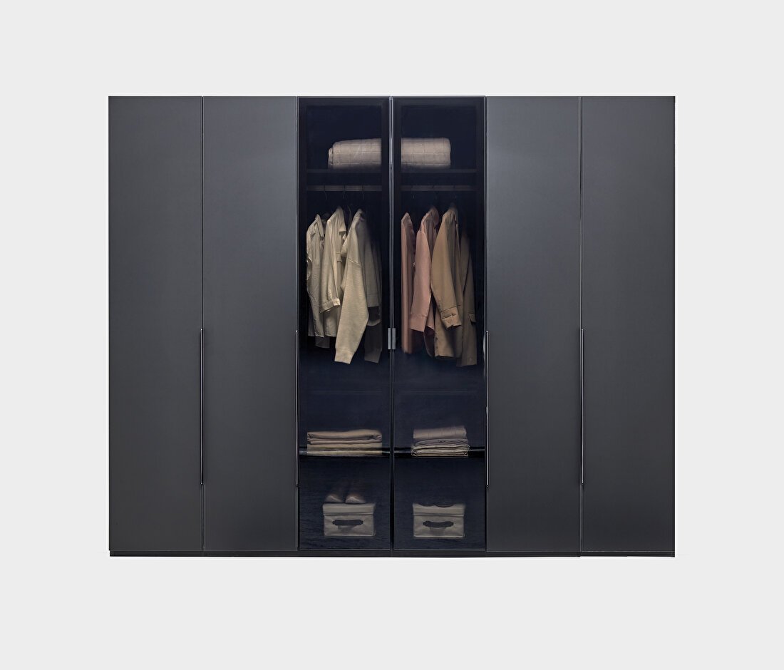 Legato Black Wardrobe