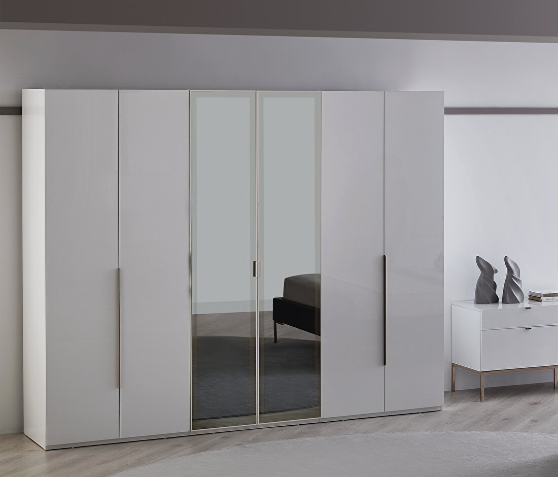 Legato White Wardrobe