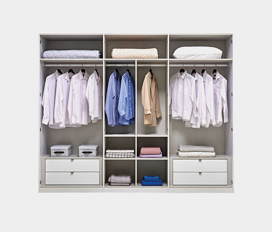 Legato White Wardrobe