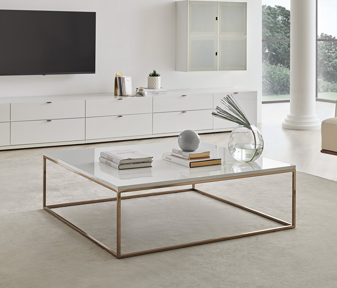 Legato White Coffee Table
