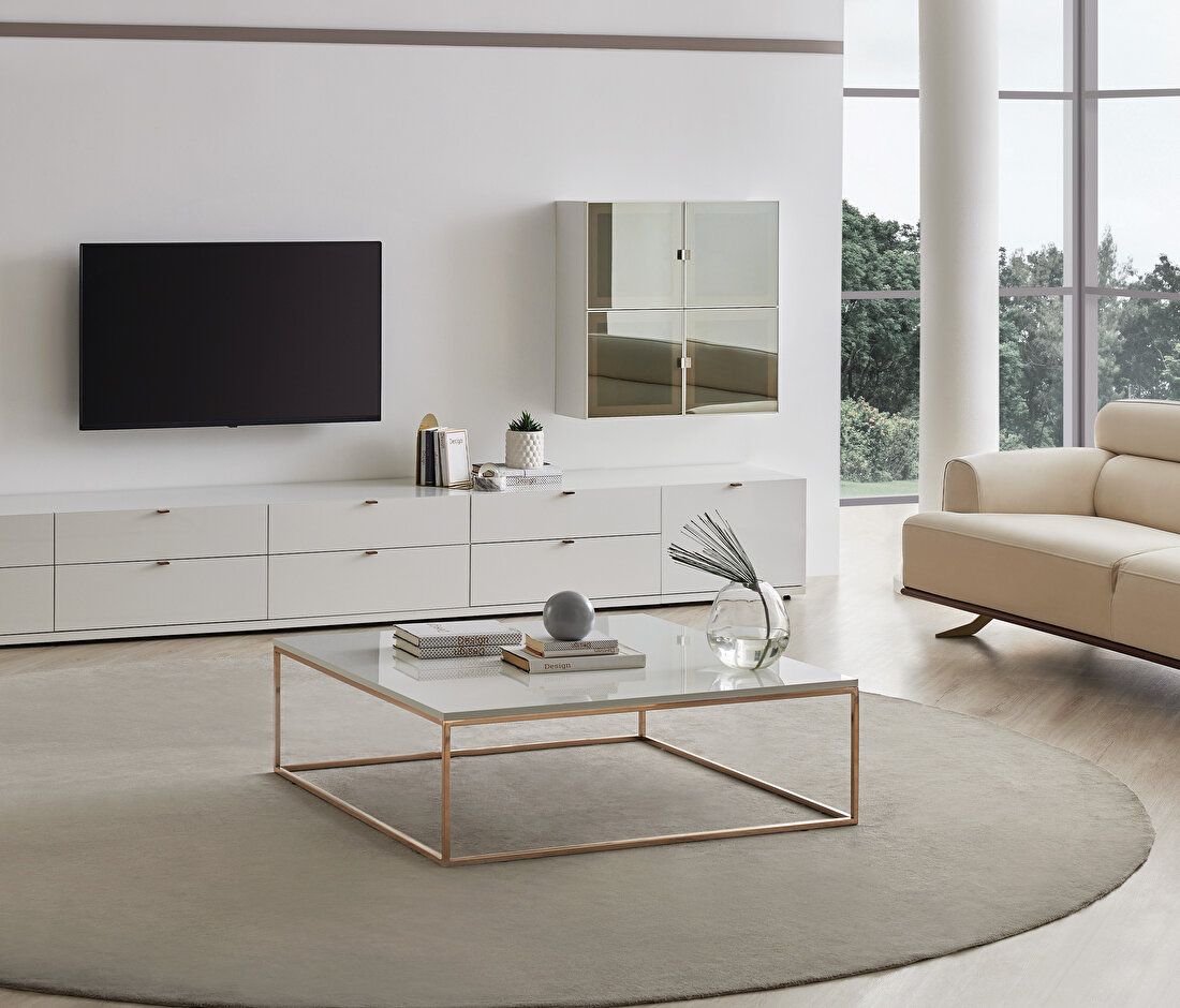 Legato White Coffee Table