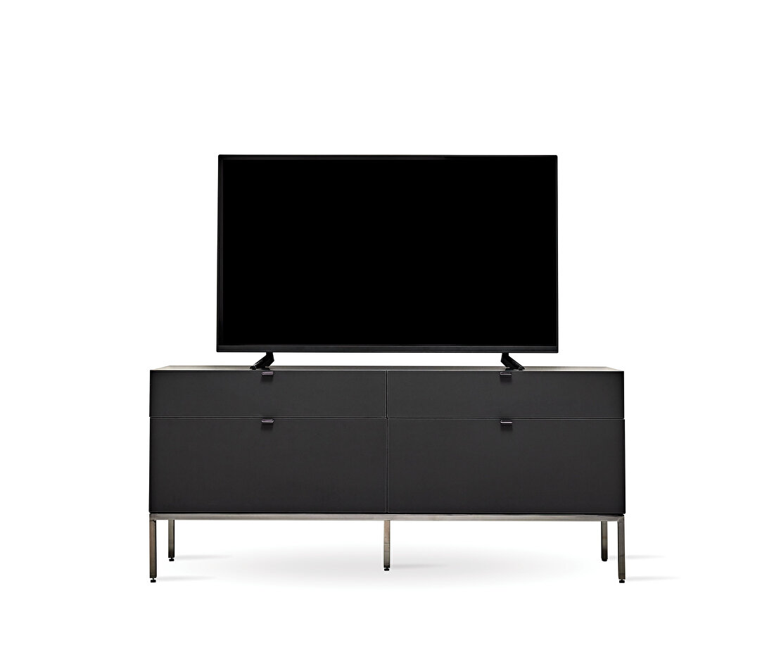 Legato Black TV Stand
