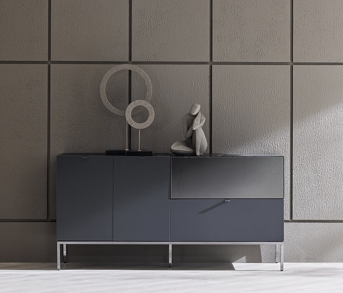Legato Black Sideboard