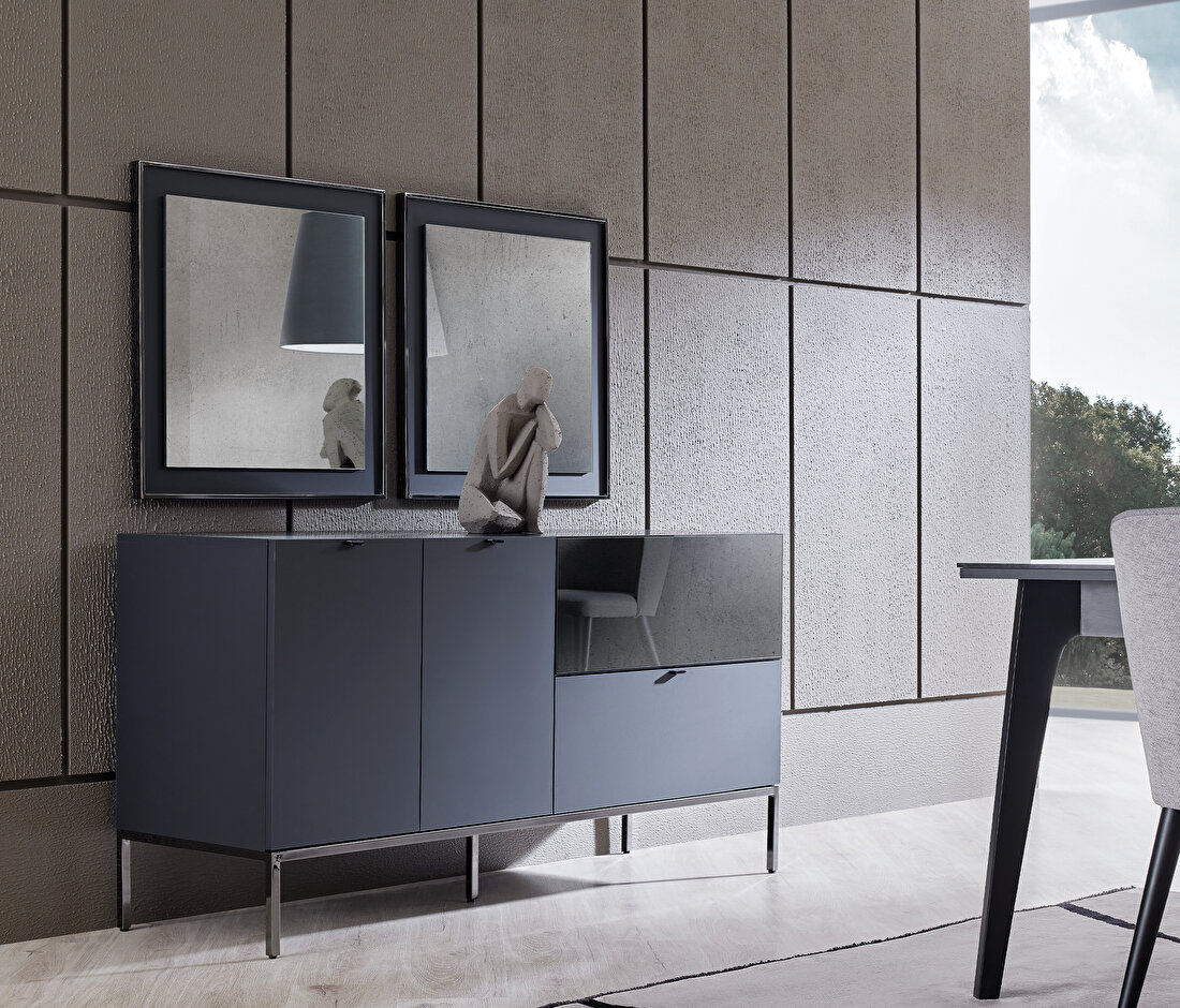 Legato Black Sideboard