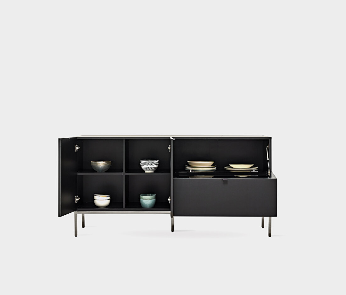 Legato Black Sideboard