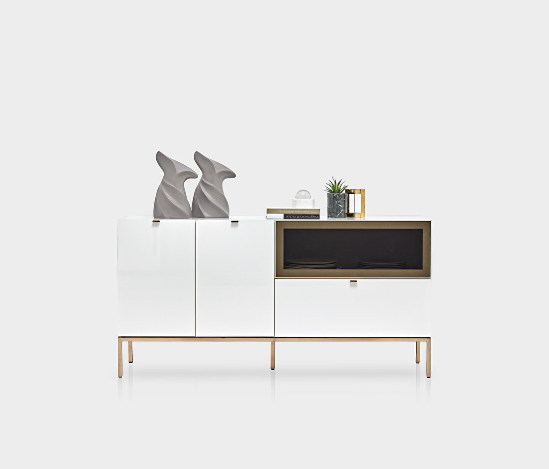 Legato White Sideboard