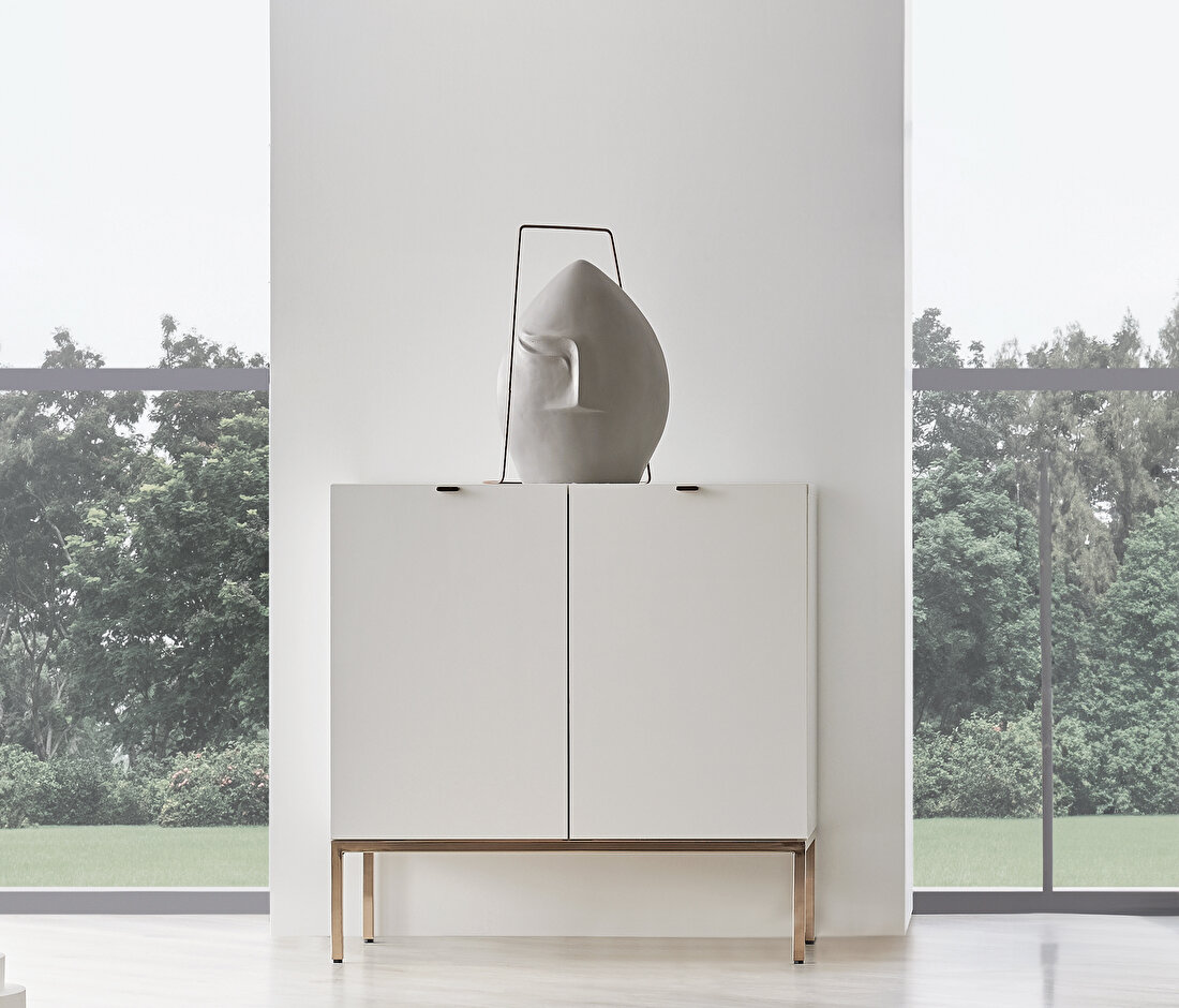 Legato White 2-Door Module