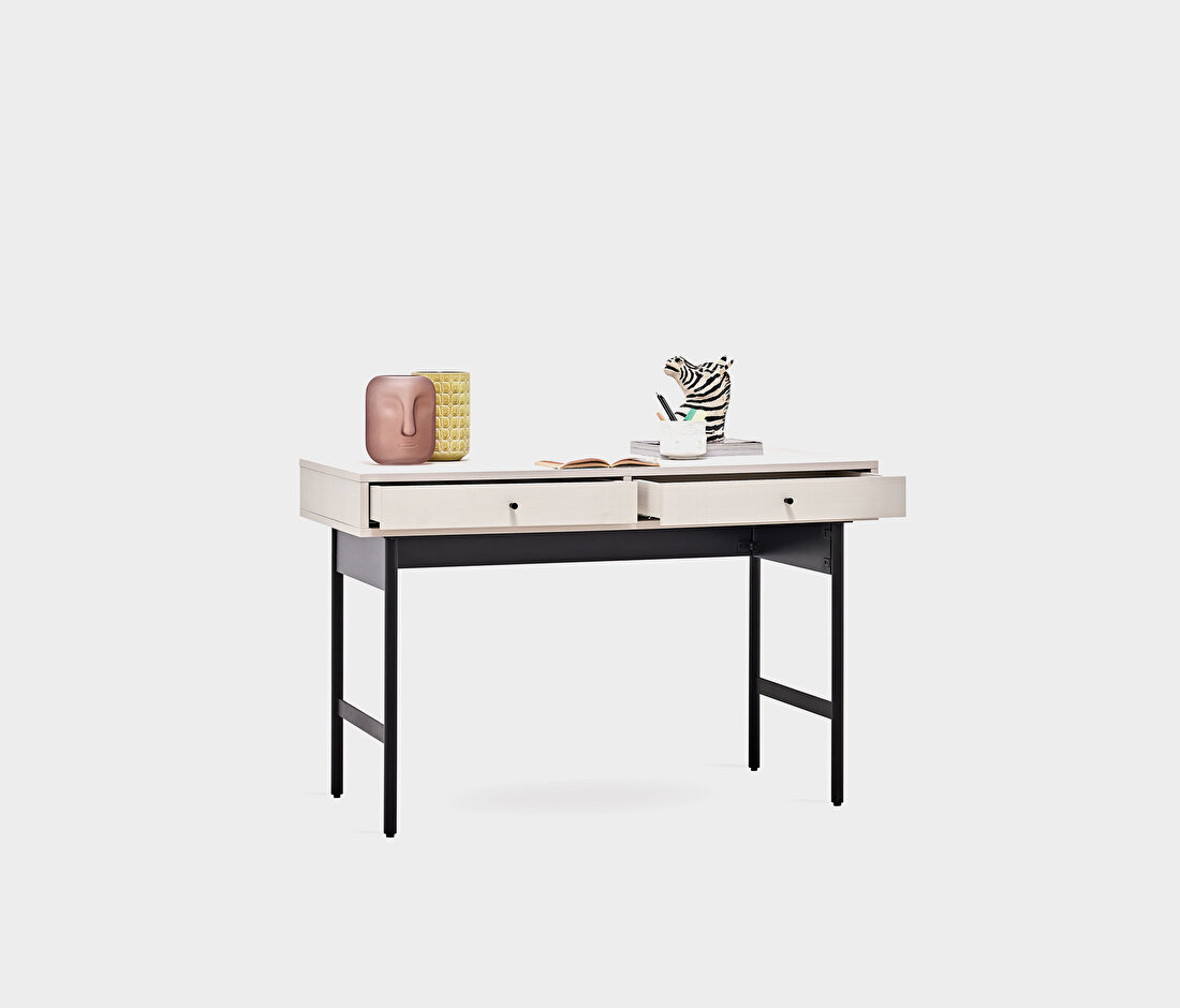 Loreto Off-White Study Desk