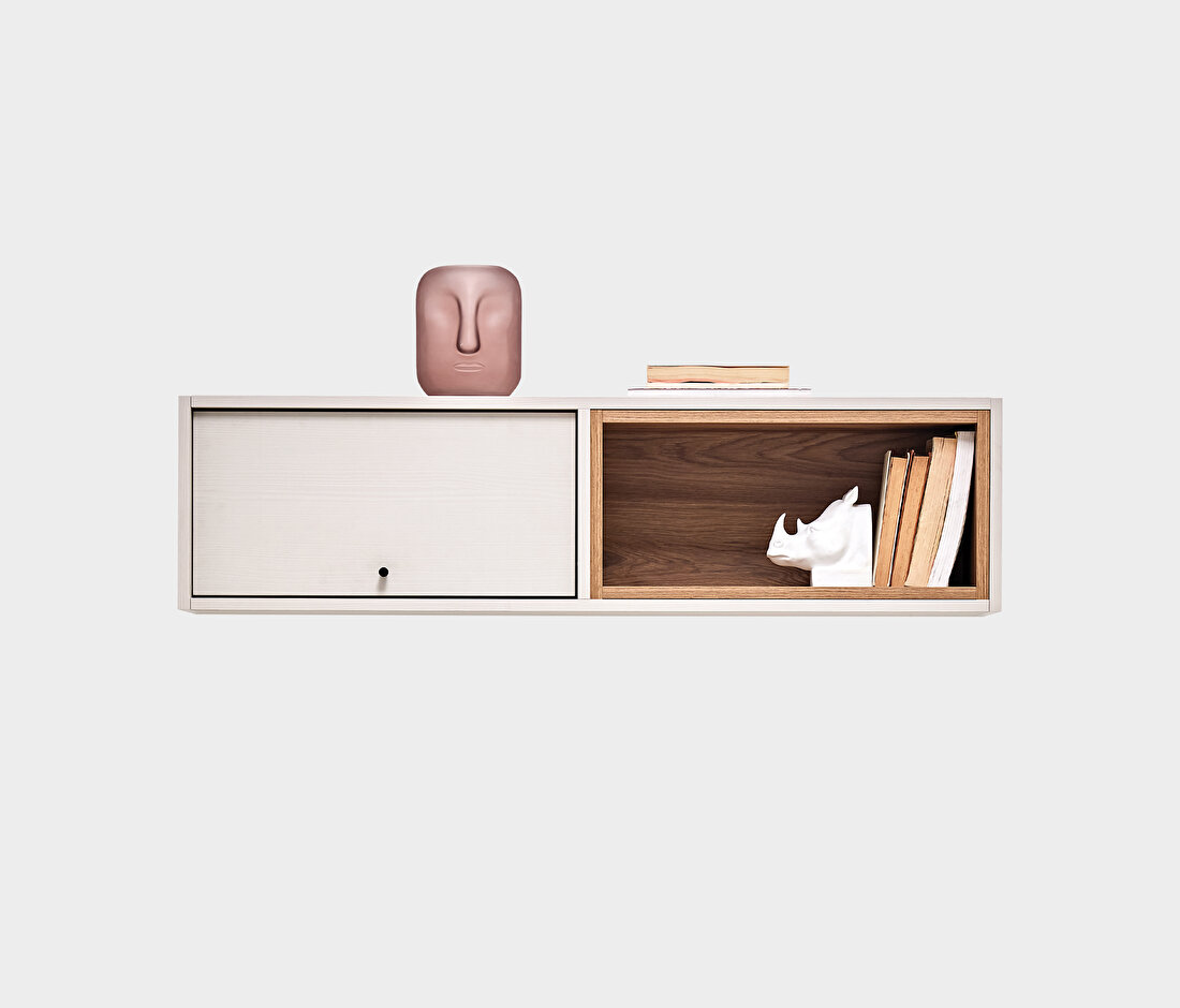 Loreto Off-White Study Desk Module