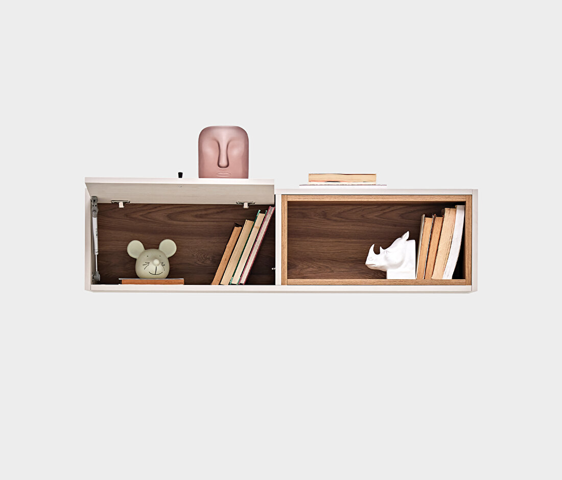 Loreto Off-White Study Desk Module