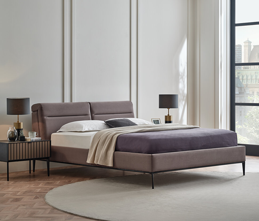 Riga Bedframe with Headboard