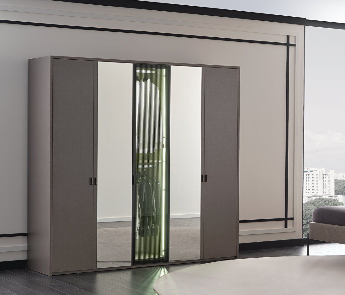 Berta Taupe Wardrobe