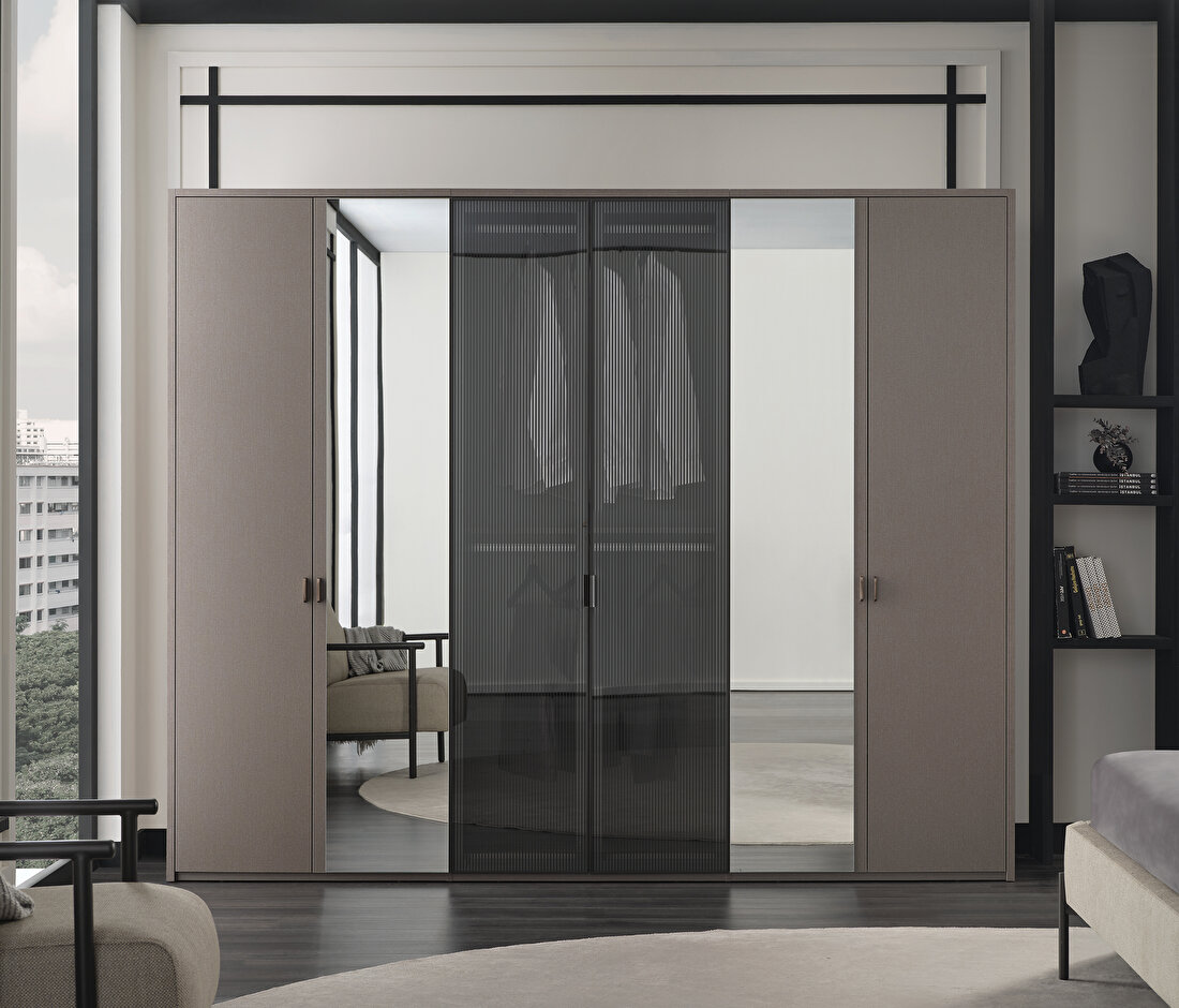 Berta Taupe Wardrobe