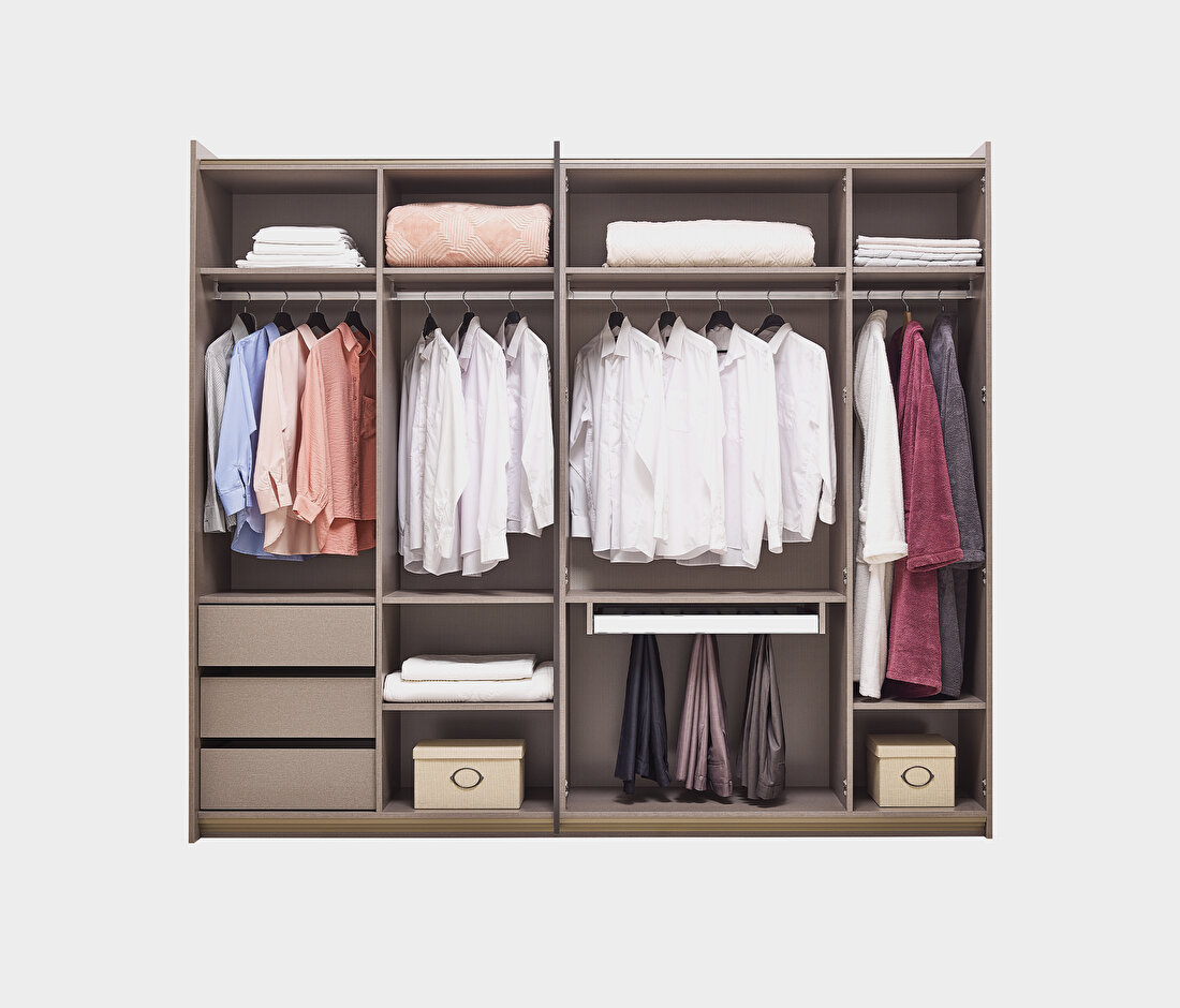Berta Taupe Wardrobe