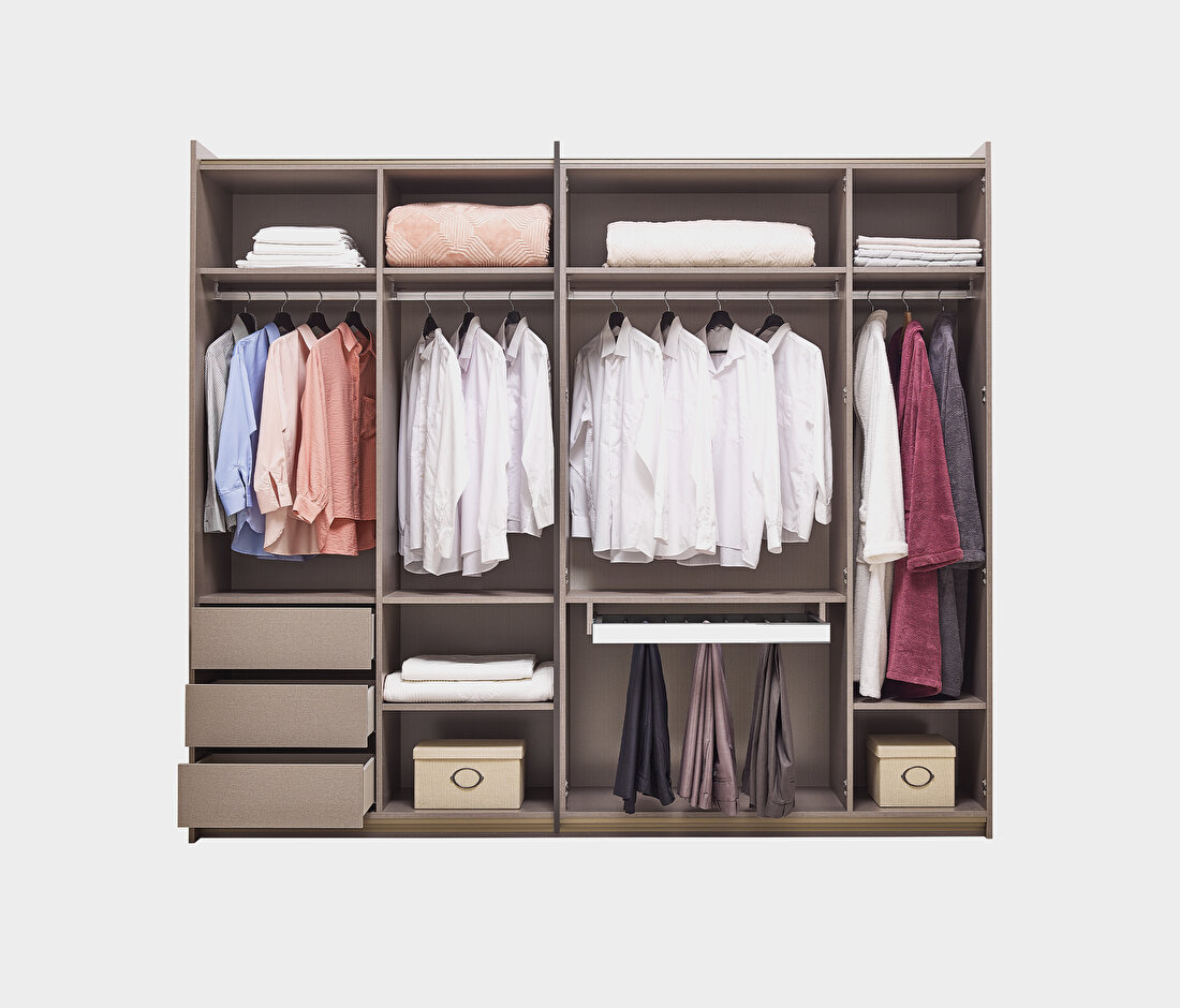 Berta Taupe Wardrobe