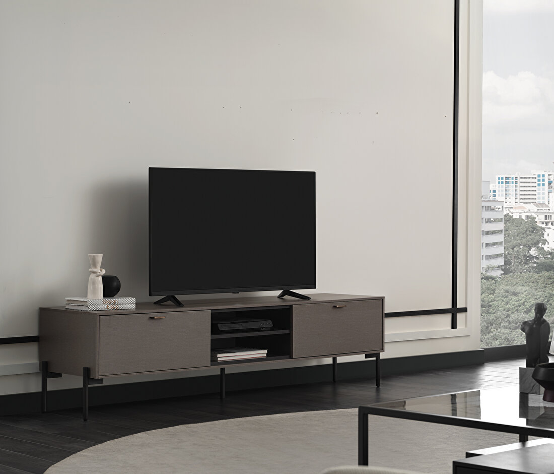 Berta Taupe TV Stand