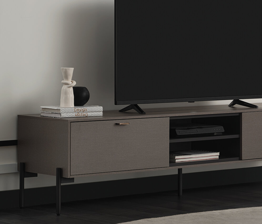 Berta Taupe TV Stand