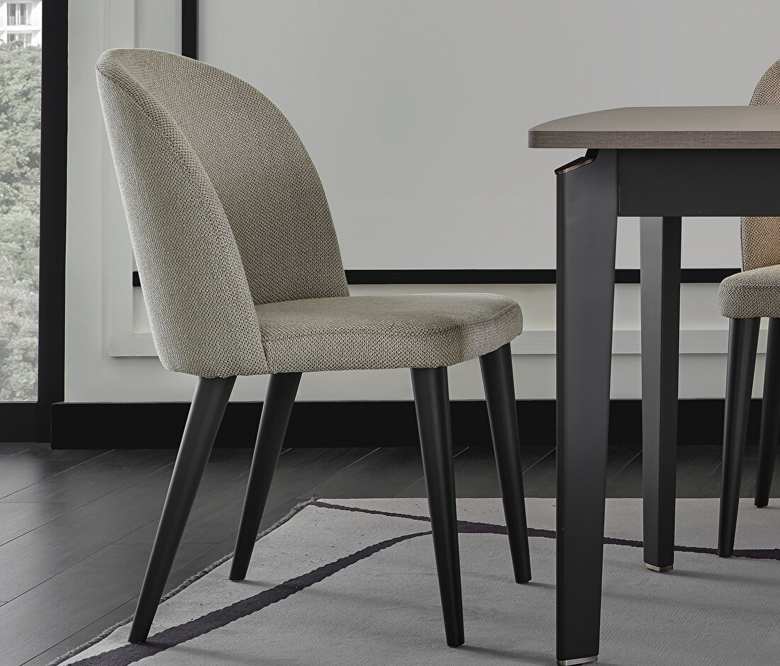 Berta Wooden Legged Chair