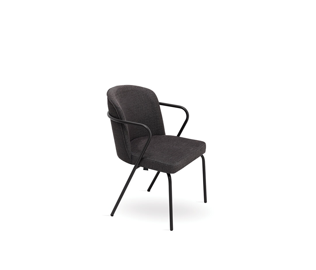 Berta Metal Leg Chair