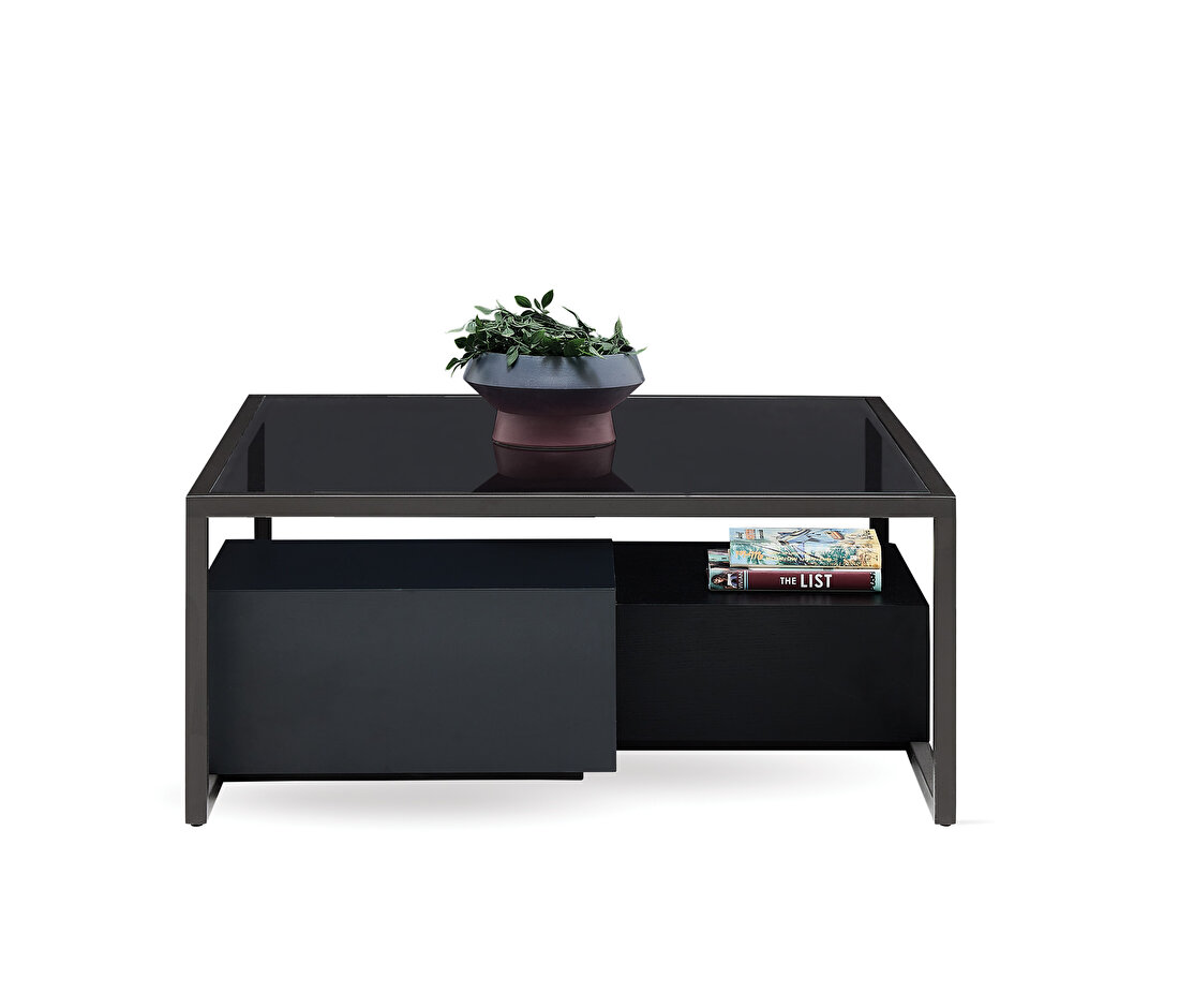 Berta Dark Gray Coffee Table