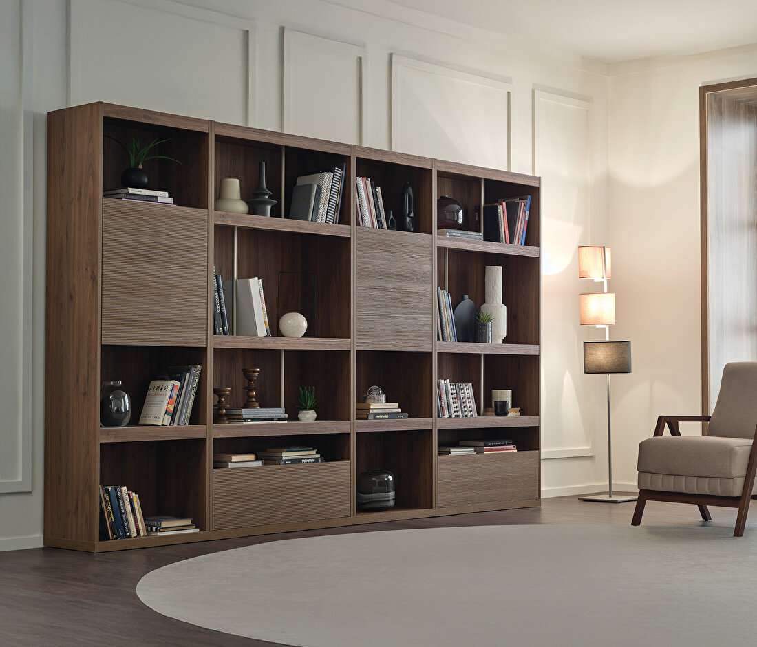 Pavia TV Unit Bookcase Module