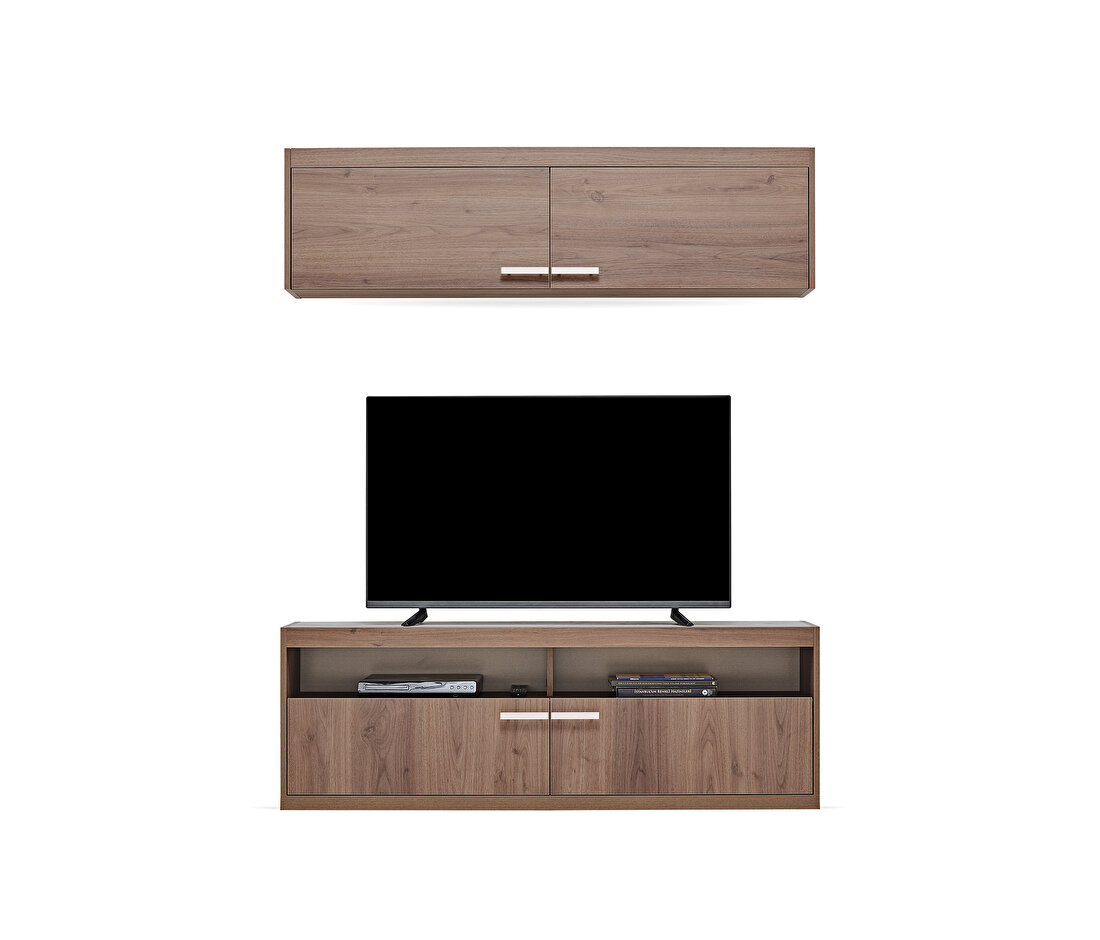 Pavia Walnut TV Unit Combination 1