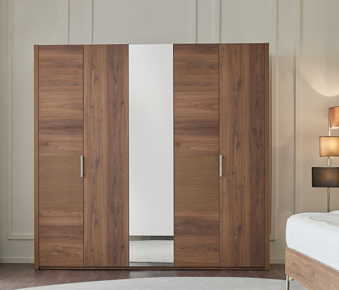 Pavia Walnut Wardrobe