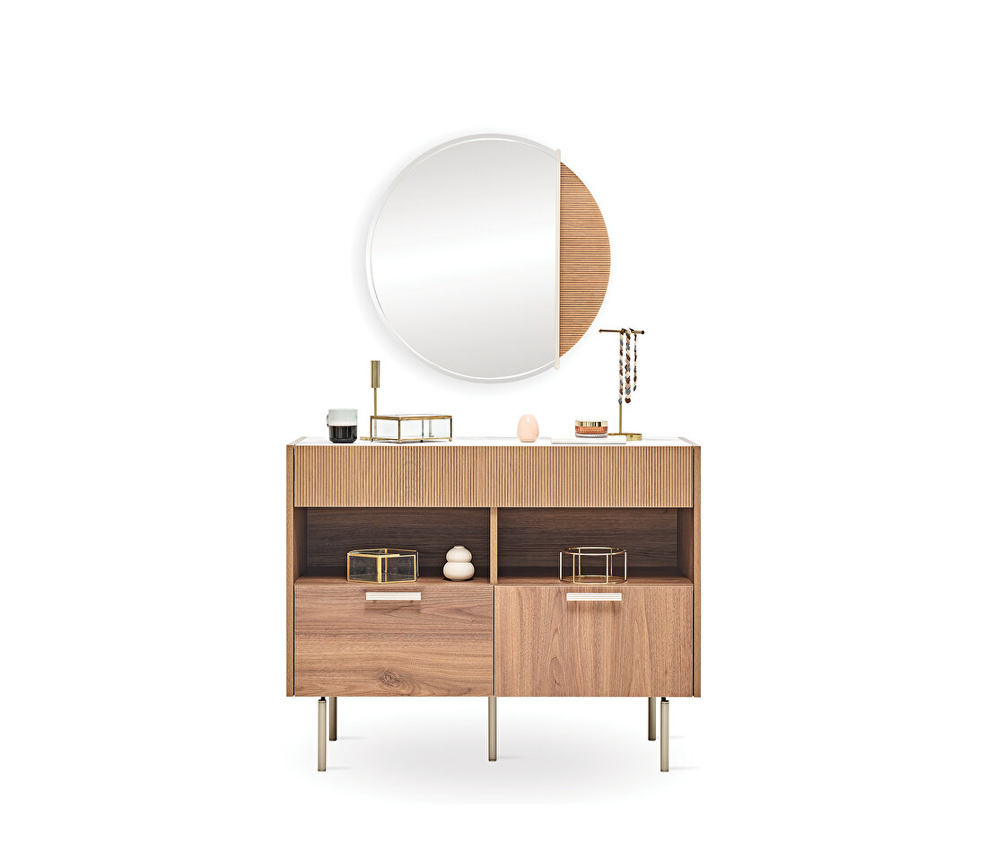 Pavia Walnut Chest of Drawers