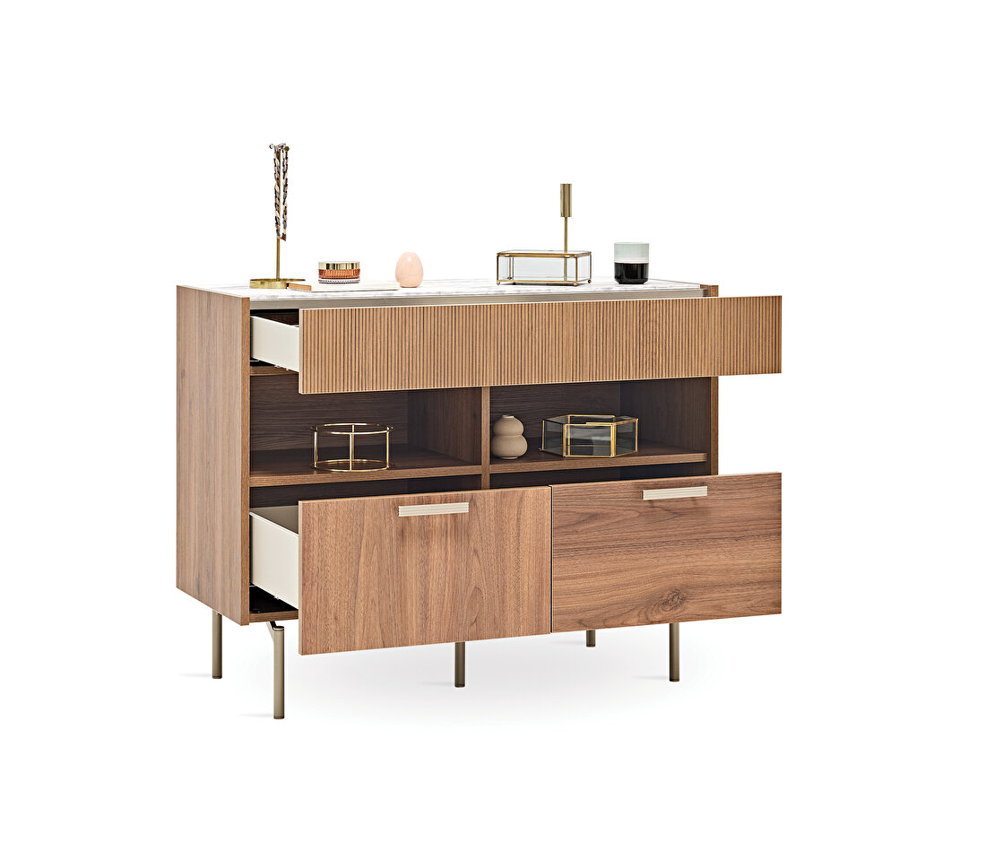 Pavia Walnut Chest of Drawers