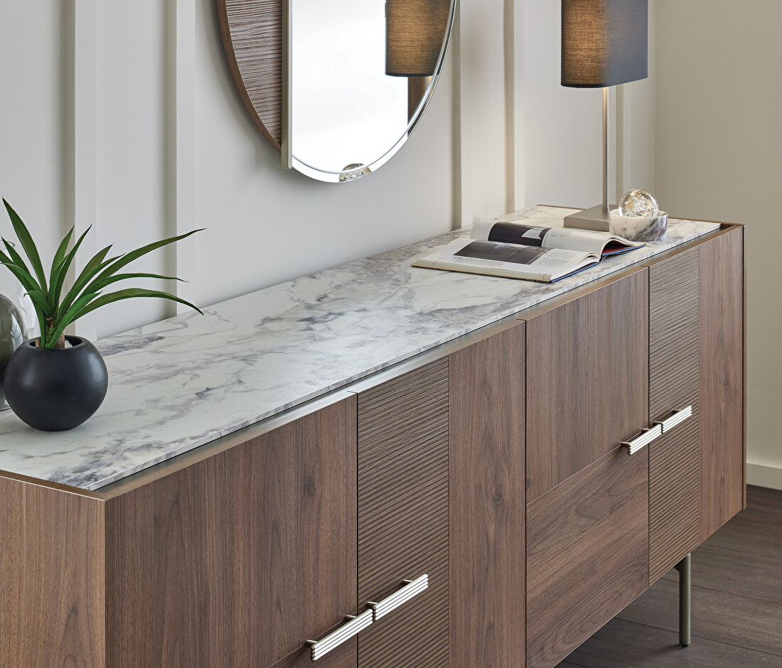 Pavia Walnut Sideboard
