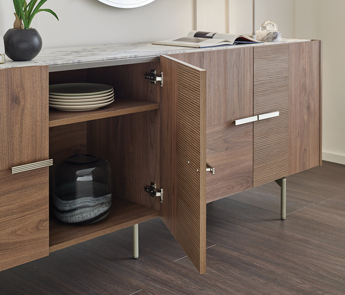 Pavia Walnut Sideboard