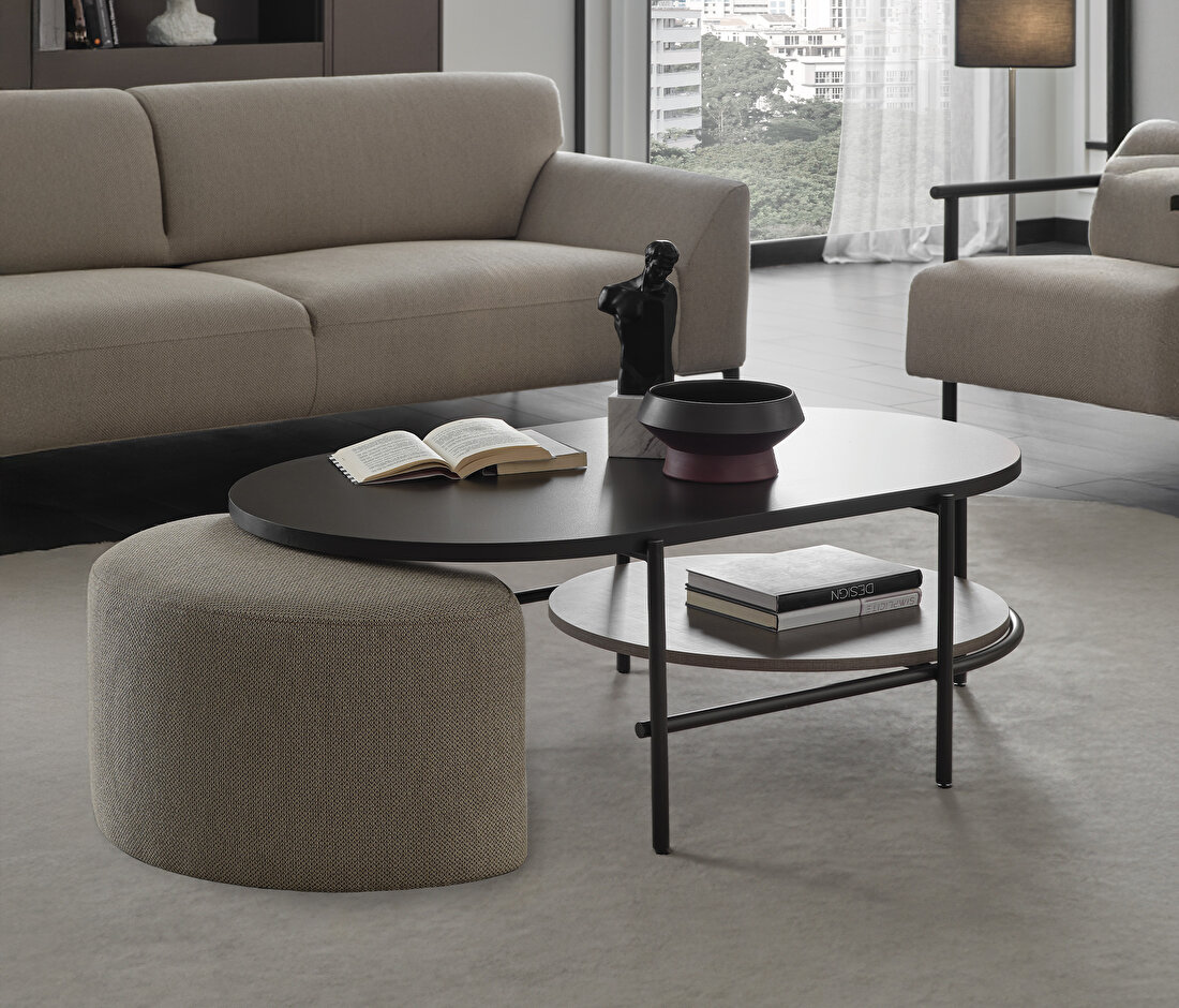 Berta Coffee Table Ottoman