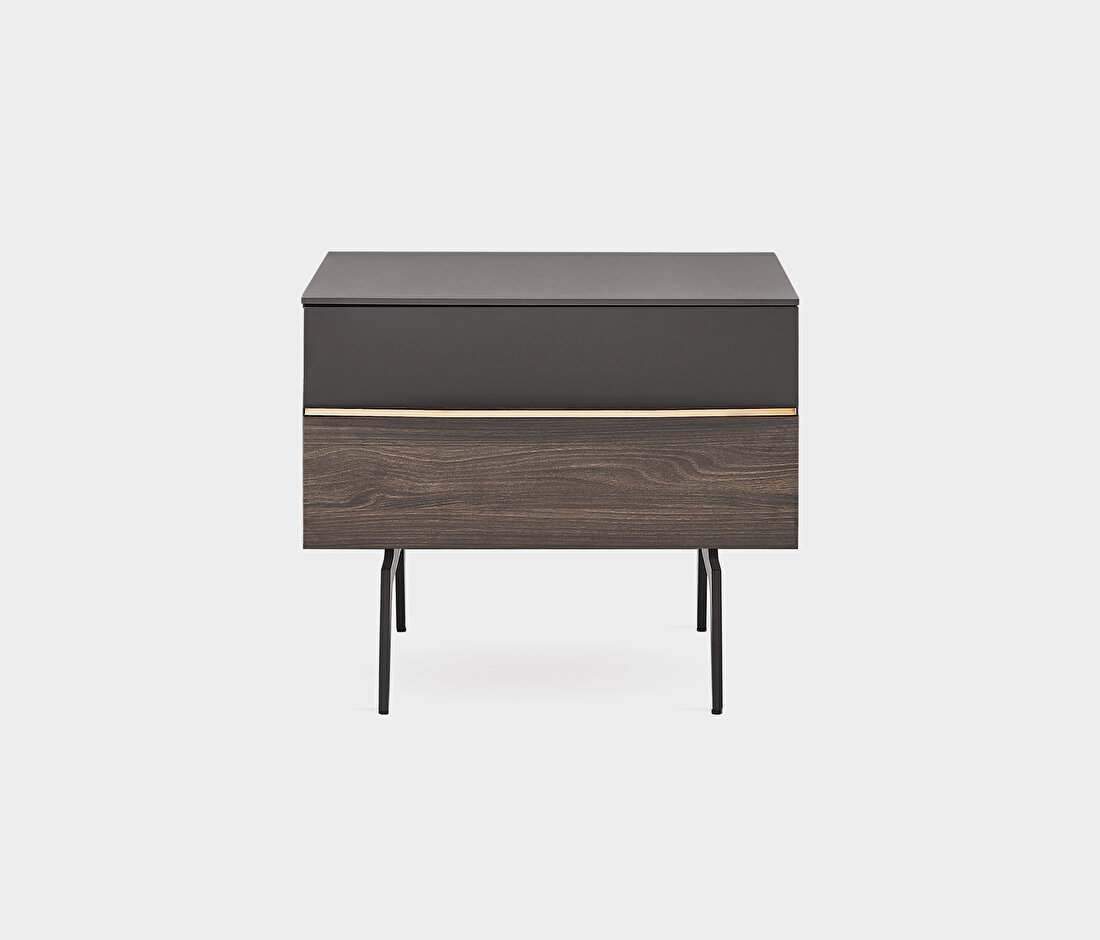 Marion Dark Brown-Walnut Nightstand