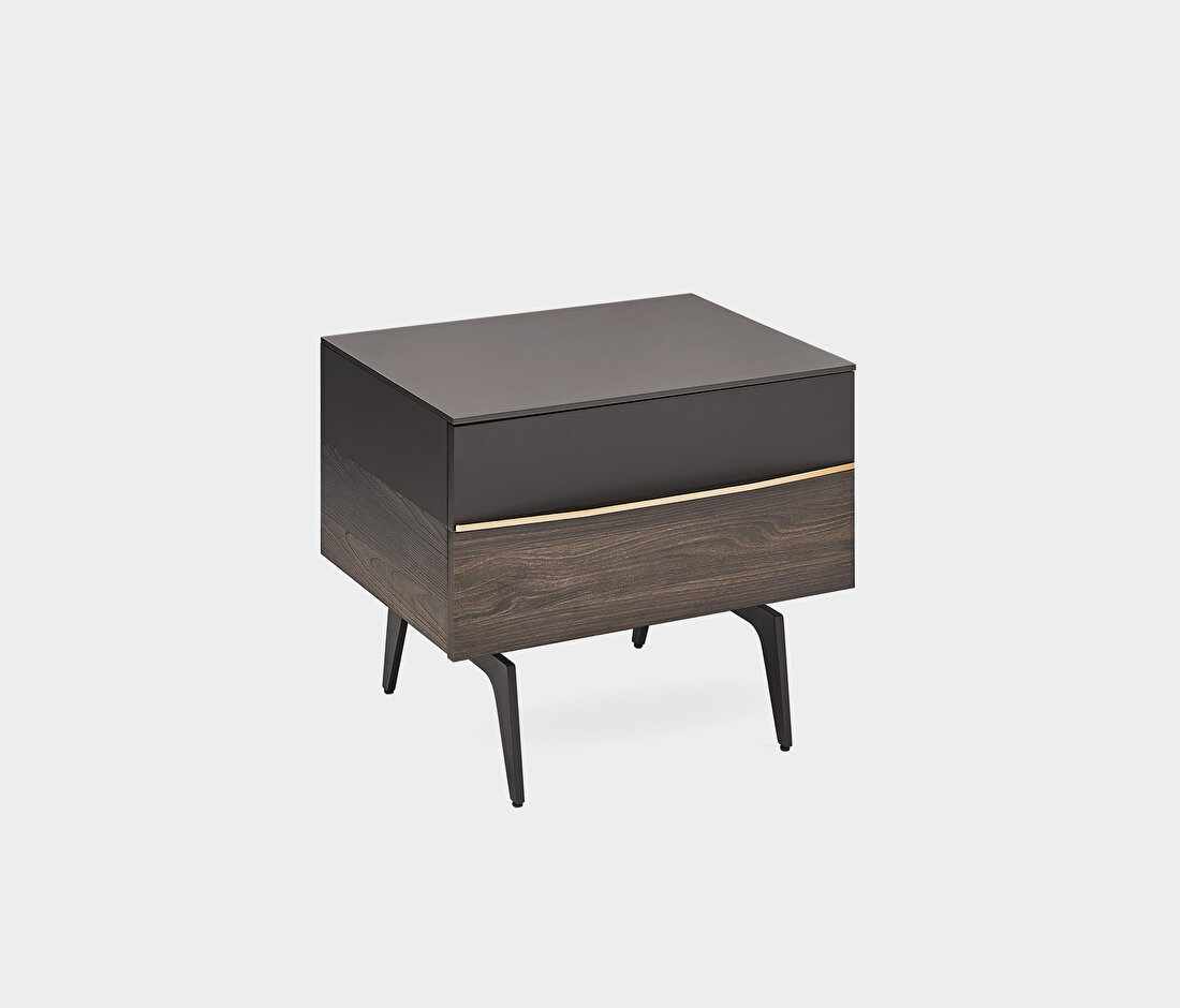 Marion Dark Brown-Walnut Nightstand