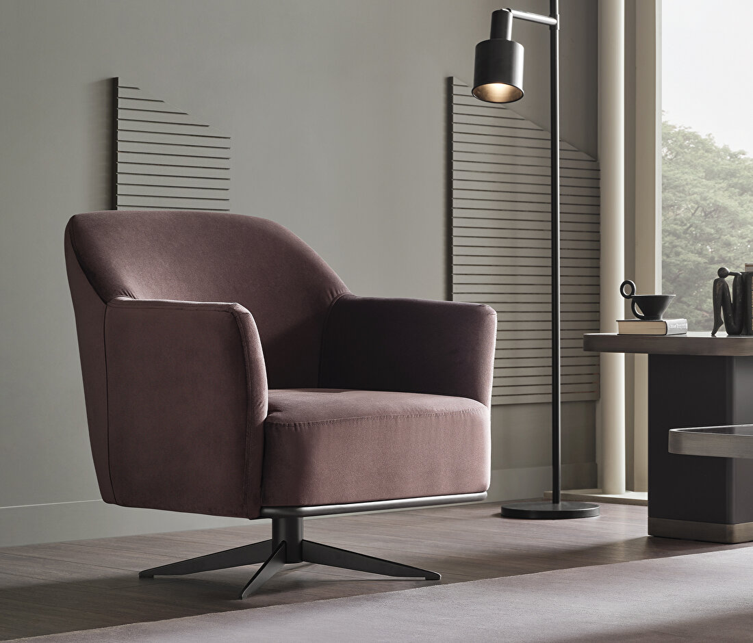 Marion Armchair - Swivel Leg
