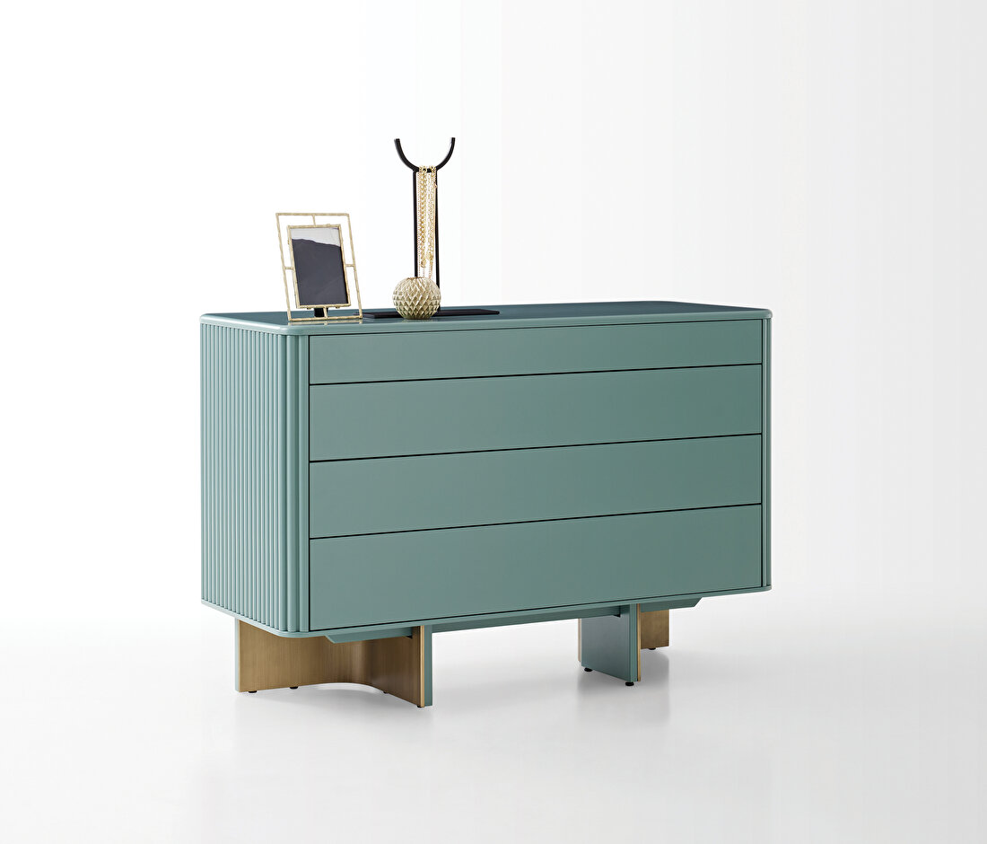 Athens Green Chest of Drawers