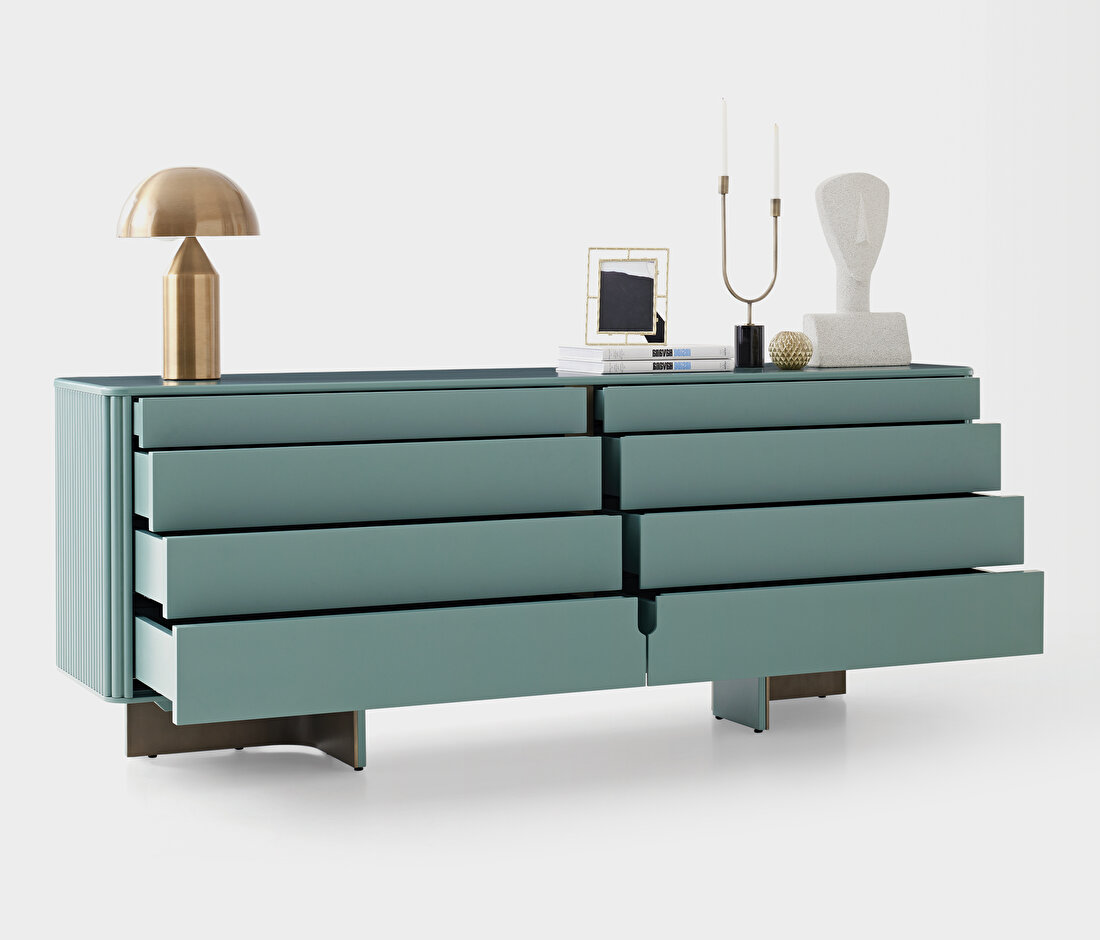 Athens Green Chest of Drawers