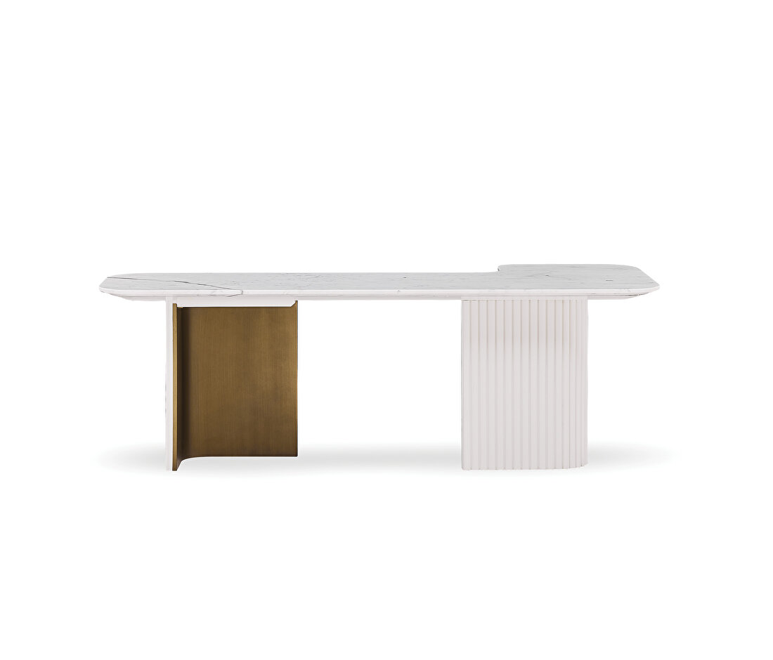 Dallas White Coffee Table