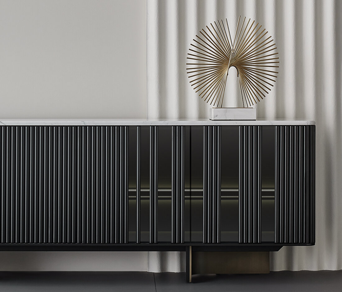 Osaka Black Sideboard