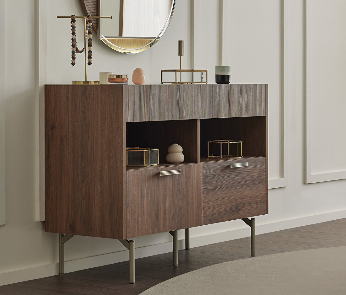 Pavia Walnut Chest of Drawers