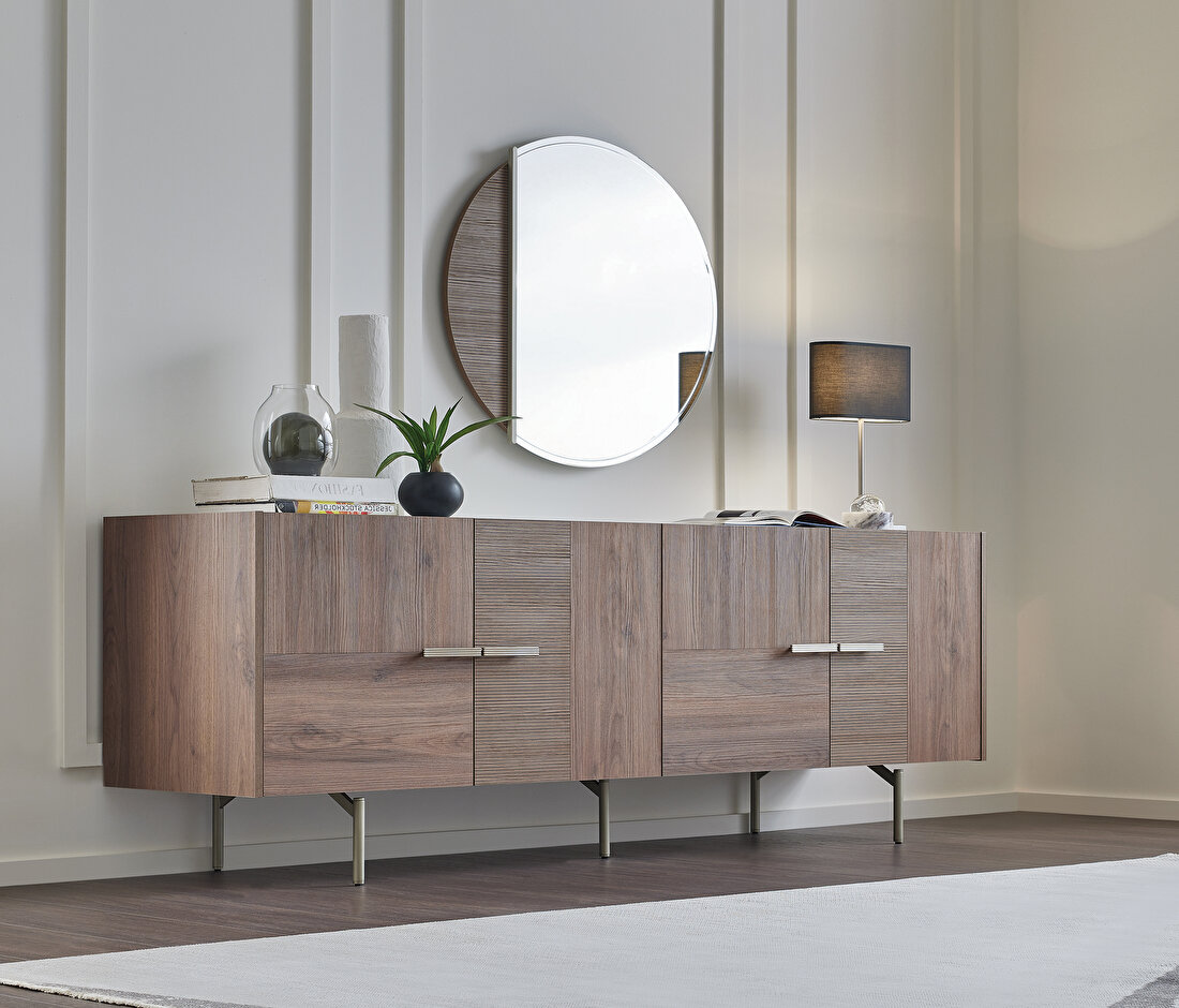 Pavia Walnut Sideboard