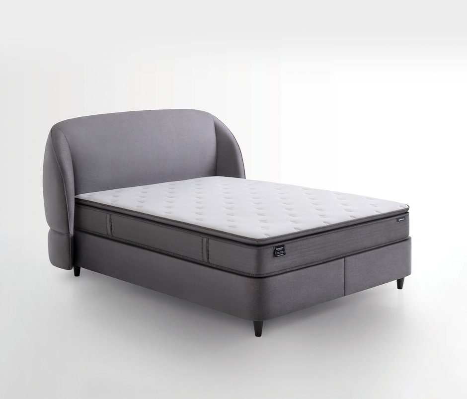 Orthopedic Support Yatak Baza Başlık 3'lü Set - Antrasit