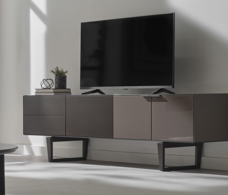 Modena 100% MDF, TV Unit with Legs