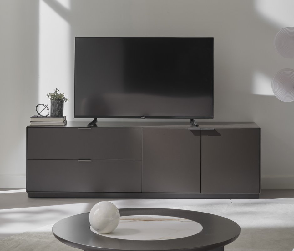 Modena 100% MDF, TV Unit with Storage - Brown