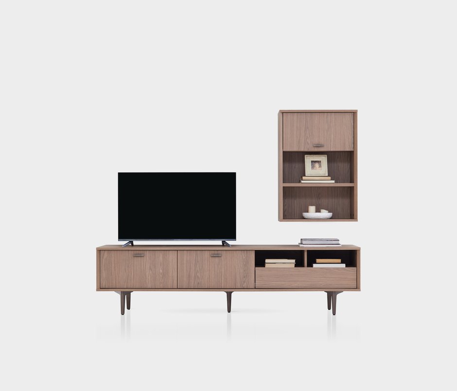 Paloma TV Unit 1 - Walnut