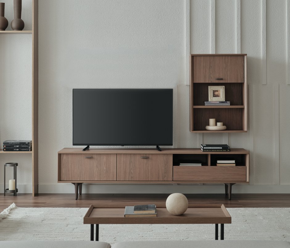 Paloma TV Unit 1 - Walnut