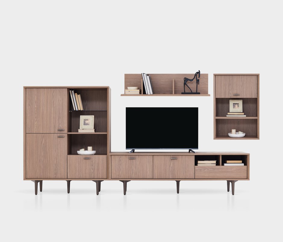 Paloma TV Unit 2 - Walnut